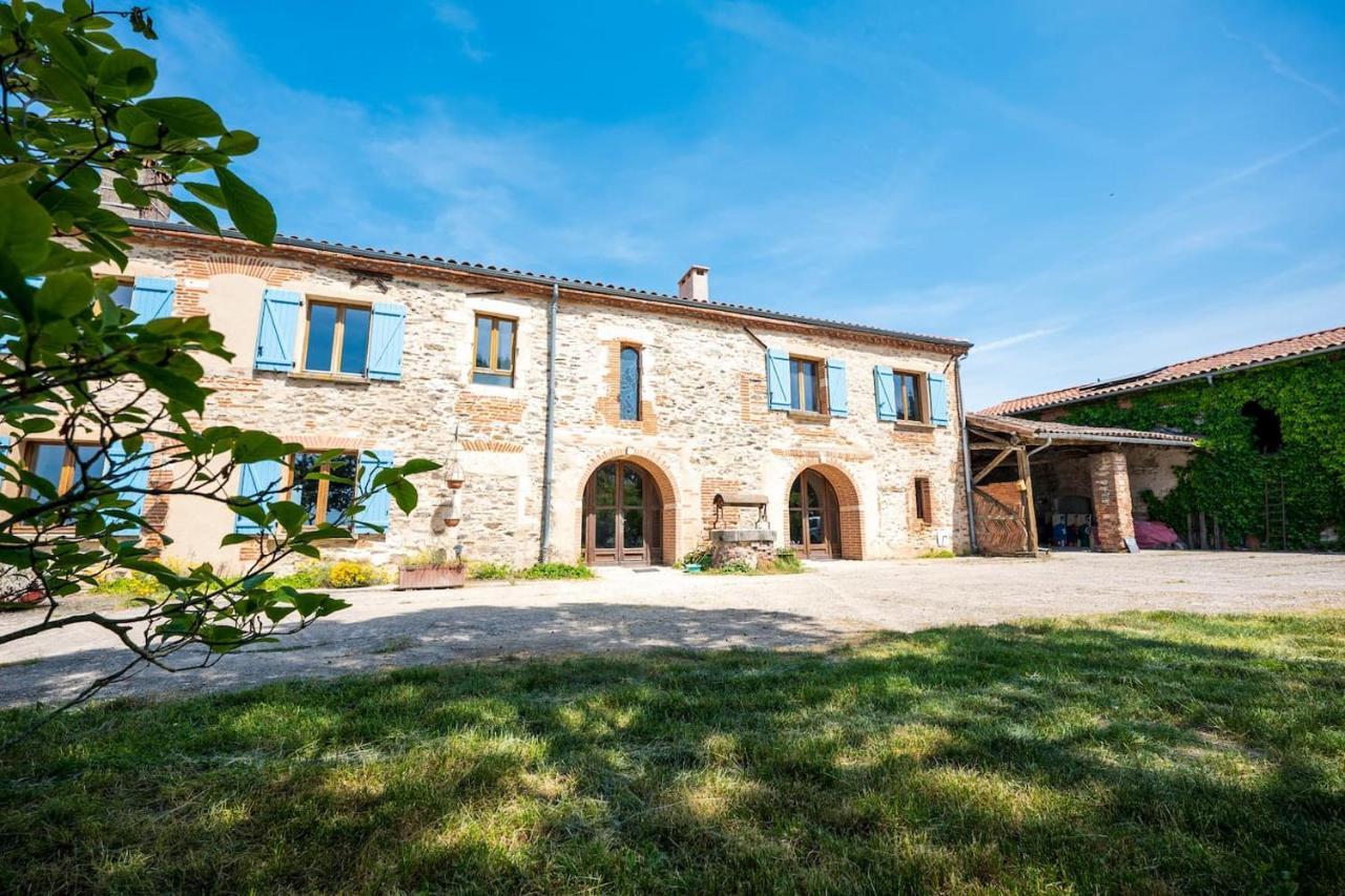 Chambres Et Table D'Hotes - Les Jardins De La Longagne Saussenac Exterior foto